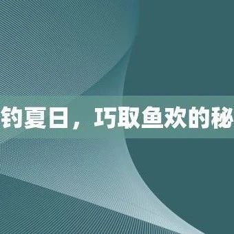 夜钓夏日，巧取鱼欢的秘诀